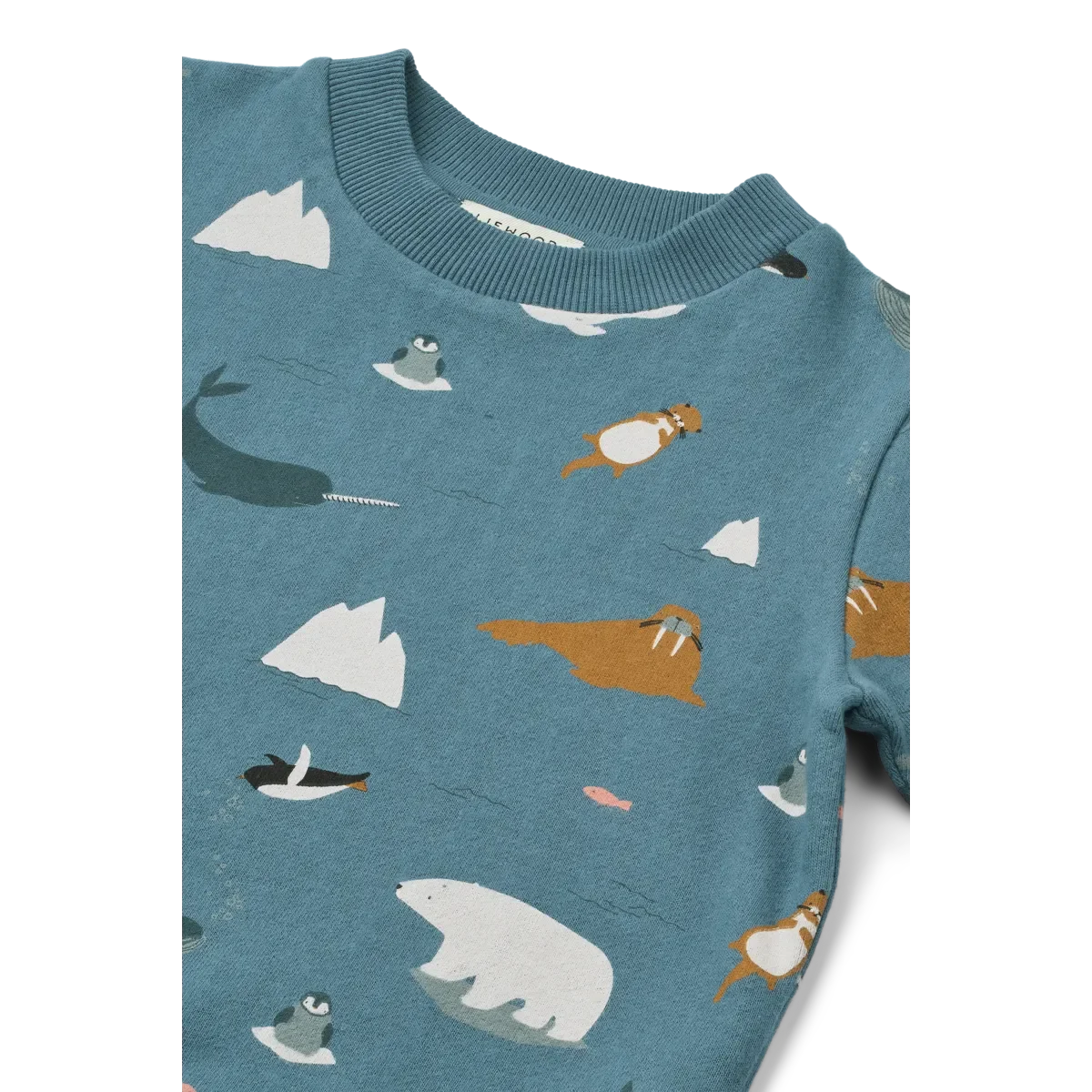 LIEWOOD Thora Bedrucktes Sweatshirt "Arctic Sea / Ocean view"