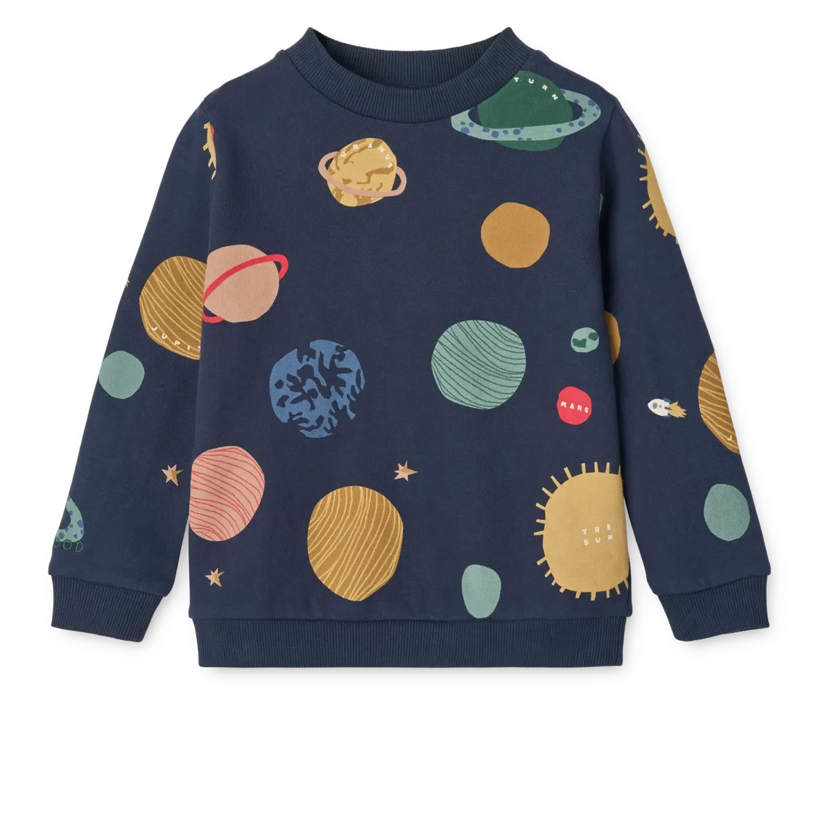 LIEWOOD Thora Bedrucktes Sweatshirt "Universe / Classic navy"