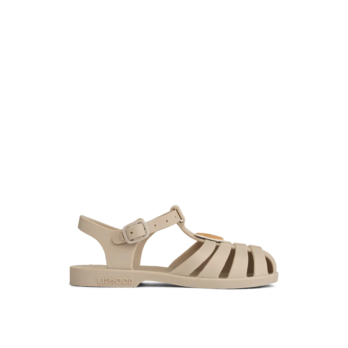 LIEWOOD Kinder Sandalen mit Charms Bre "Bear / sandy"
