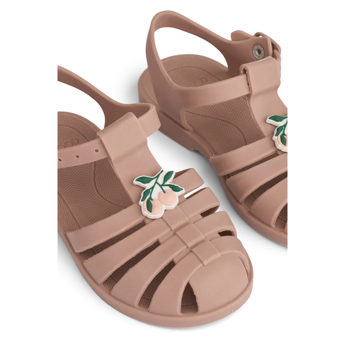 LIEWOOD Kinder Sandalen mit Charms Bre "Peach / Dark rose"
