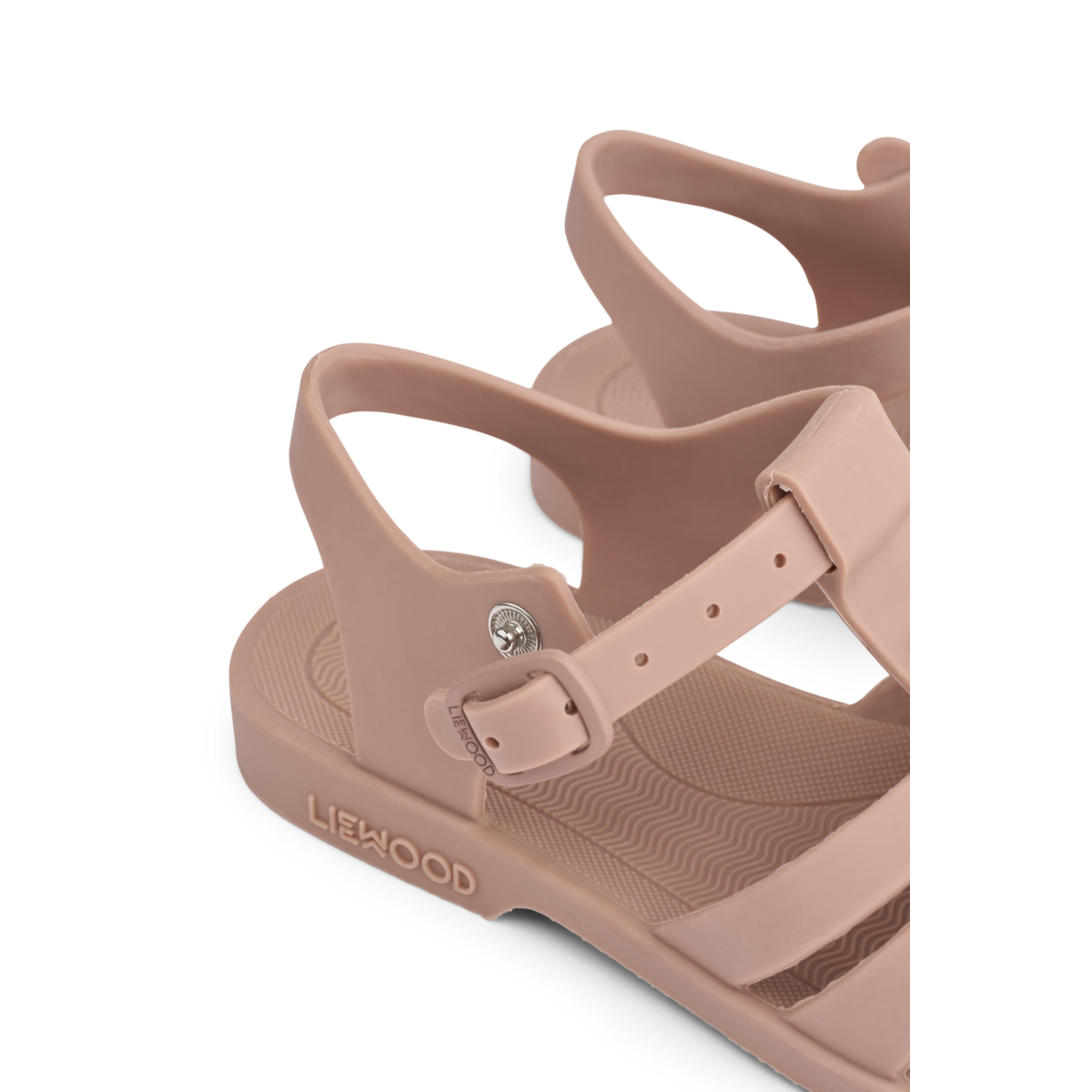 LIEWOOD Kinder Sandalen mit Charms Bre "Peach / Dark rose"