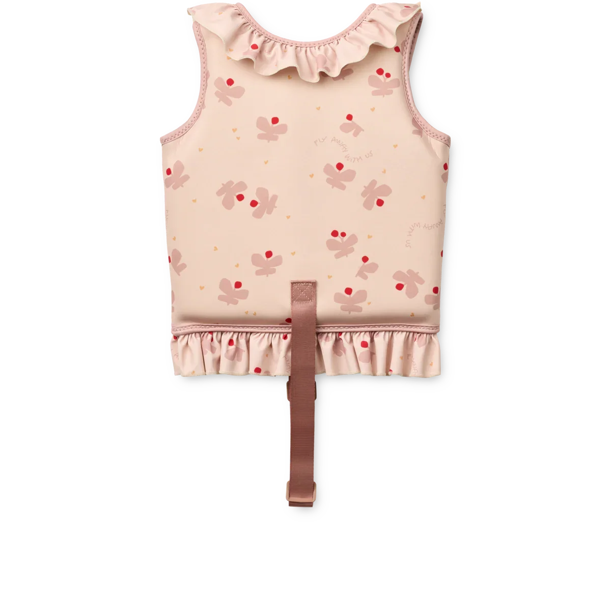 LIEWOOD Kinder Schwimmweste mit Rüschen Dove "Butterfly / Apple blossom"