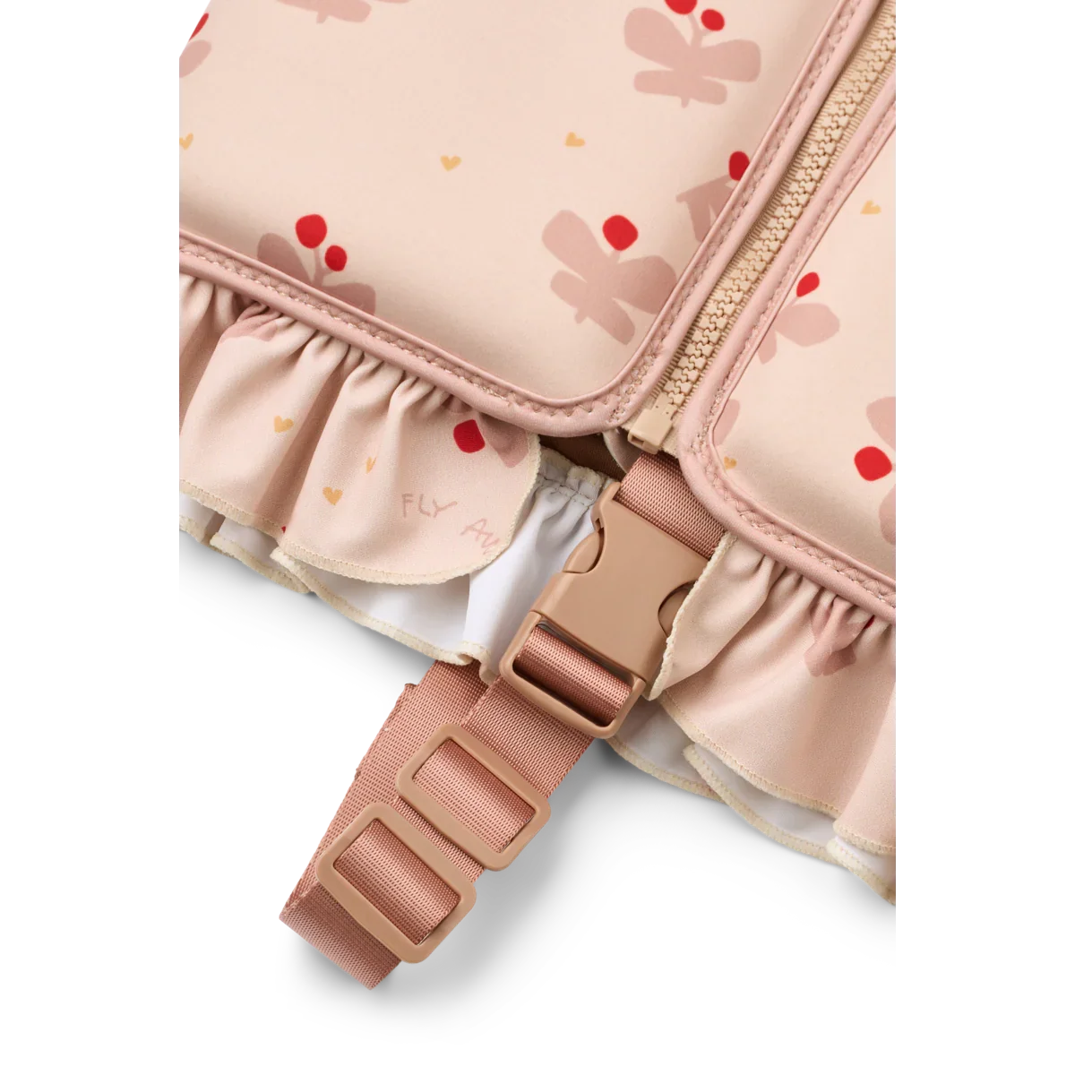 LIEWOOD Kinder Schwimmweste mit Rüschen Dove "Butterfly / Apple blossom"