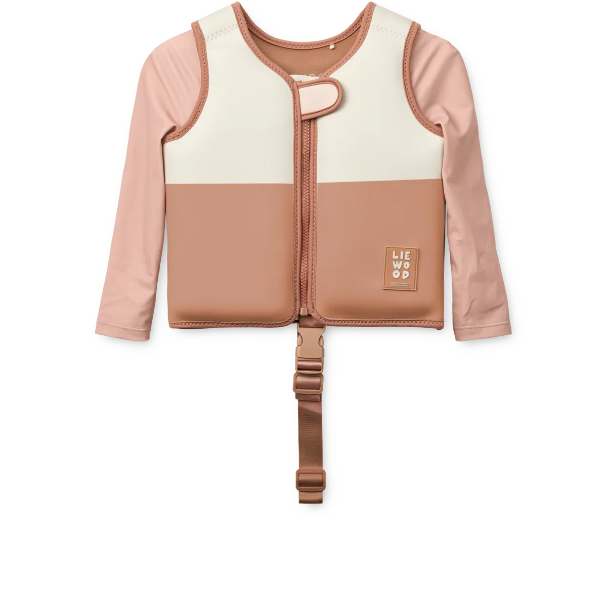 LIEWOOD Kinder Schwimmweste mit Ärmeln Dove "Tuscany rose multi mix"