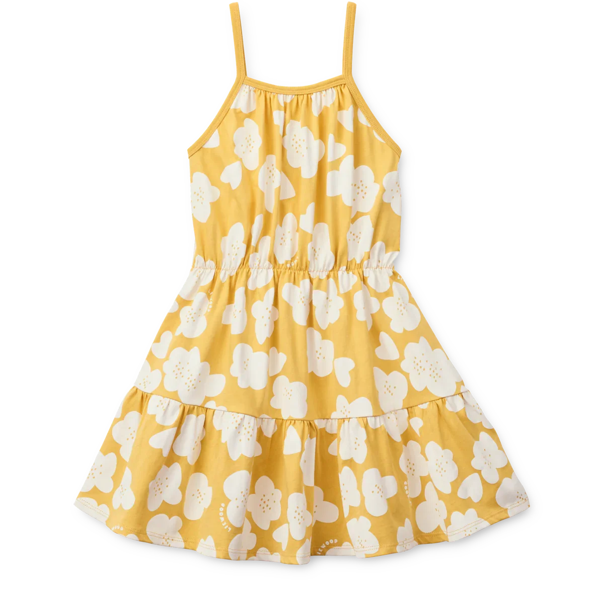 LIEWOOD Sommerkleid aus Bio-Baumwolle Mollie "Flower / Lemon yellow"