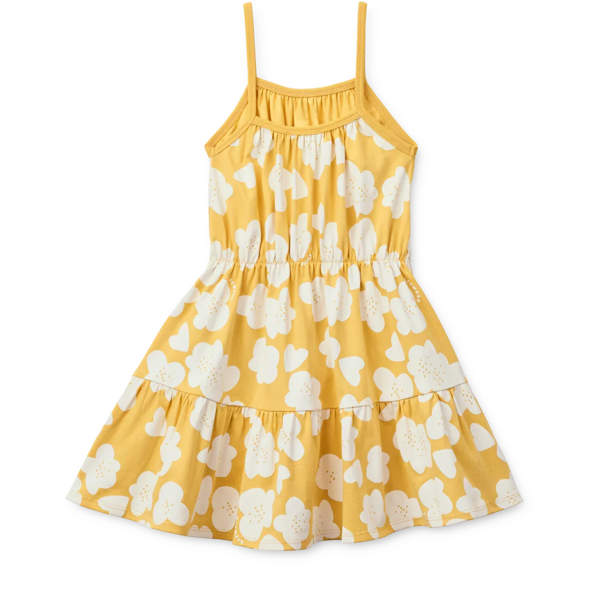 LIEWOOD Sommerkleid aus Bio-Baumwolle Mollie "Flower / Lemon yellow"