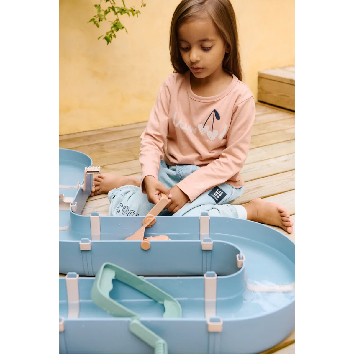 LIEWOOD Wasserbahn Cassian "Beach blue multi mix"