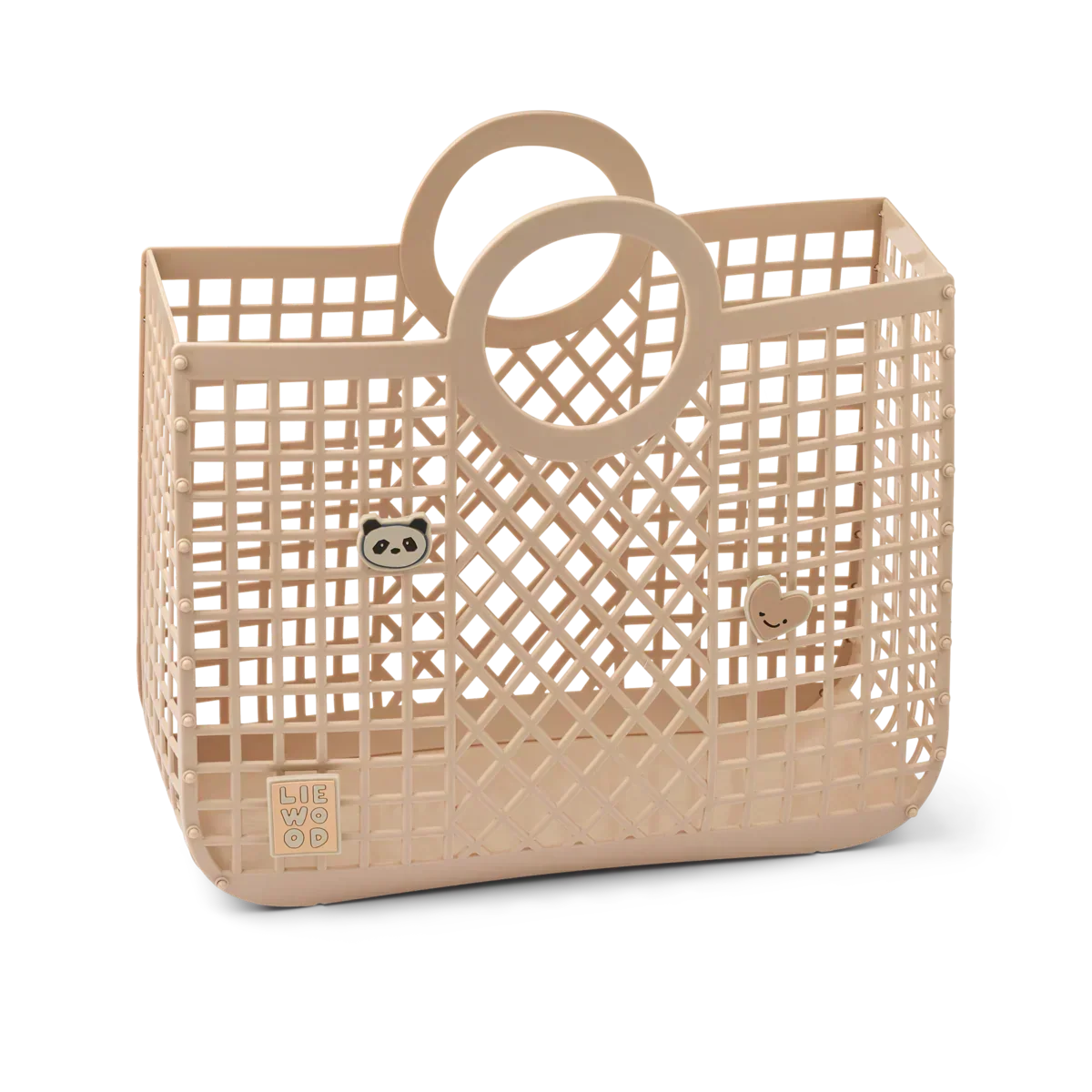 LIEWOOD Strandtasche mit Anhängern Bloom "Rose"