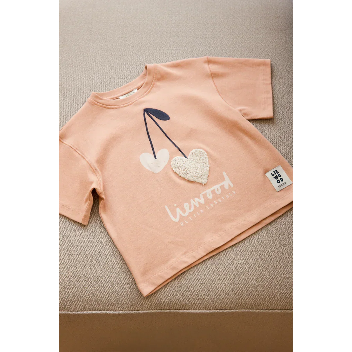 LIEWOOD Tyler T-Shirt "Sweethearts / Pale Tuscany"