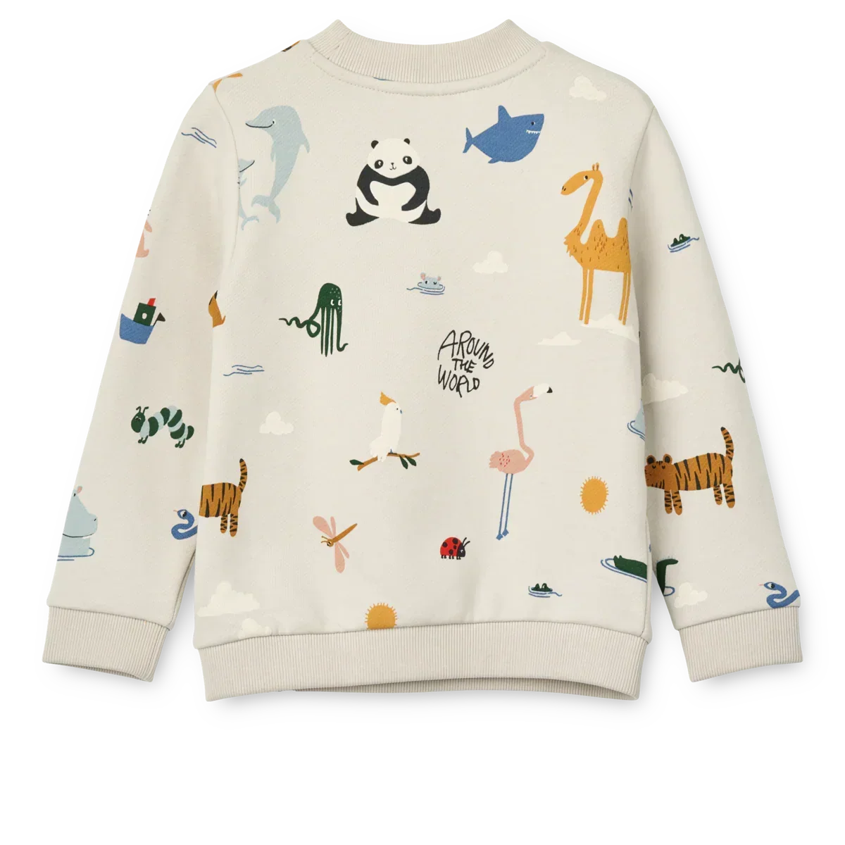 LIEWOOD Thora Bedrucktes Sweatshirt "Around the world / Sandy"