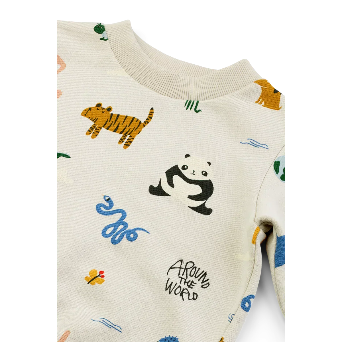 LIEWOOD Thora Bedrucktes Sweatshirt "Around the world / Sandy"