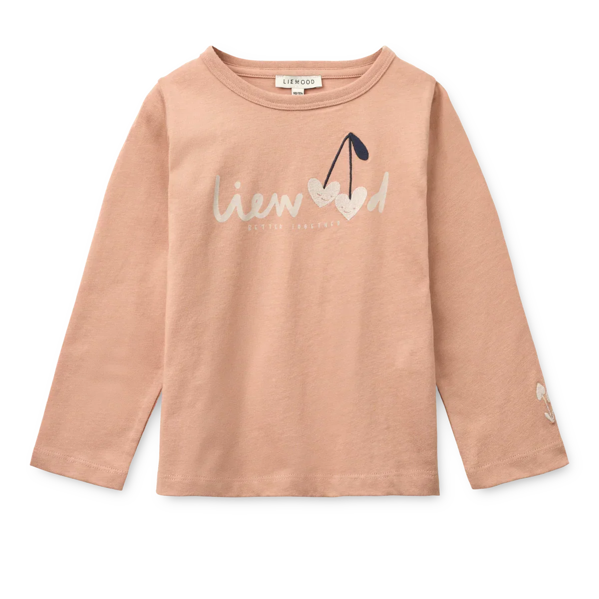 LIEWOOD Apia Langarmshirt "Sweethearts / Pale tuscany"