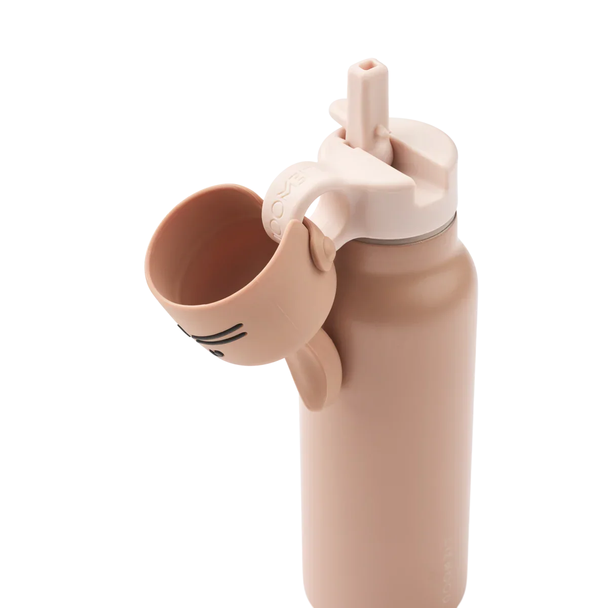 LIEWOOD Falk Trinkflasche für Kinder mit Hasen‑Deckel – 350 ml aus Edelstahl