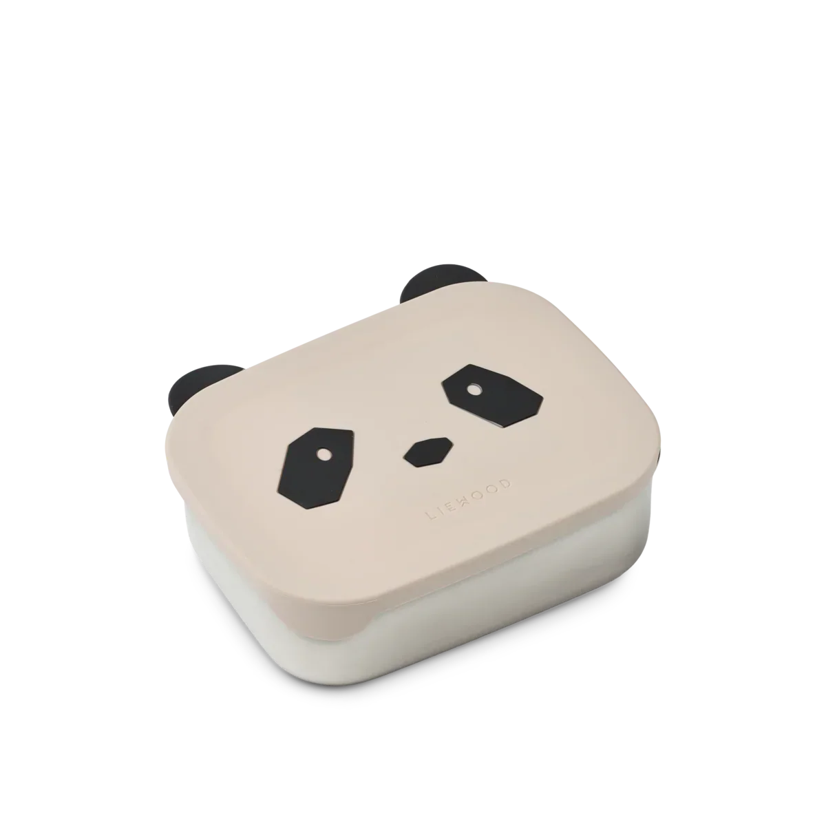 LIEWOOD Kinder Brotdose Edelstahl mit Silikondeckel Arthur "Panda"