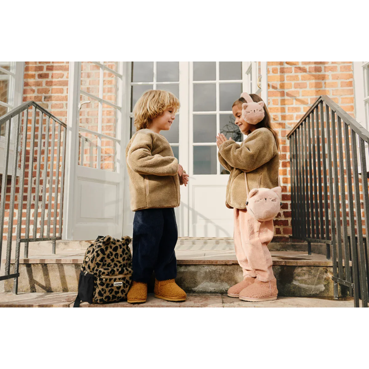 LIEWOOD Timothy Katze Plüsch-Ohrenwärmer