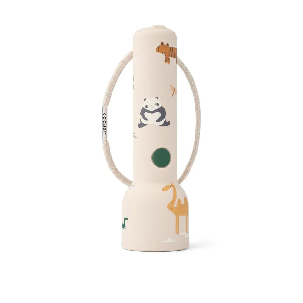 LIEWOOD Gry Taschenlampe für Kinder "Around the world / Sandy"