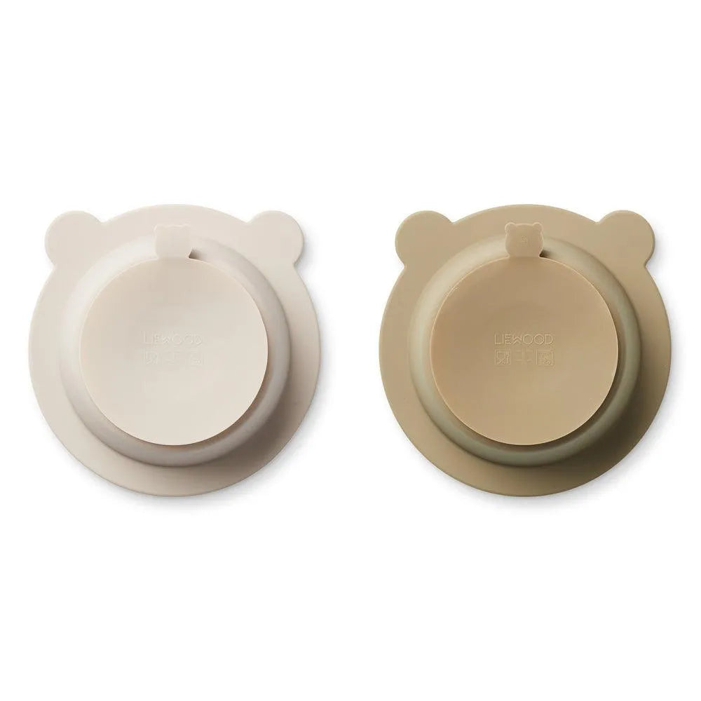 Peony Schale mit Saugnapf 2er-Pack - Nook' d' Mel - Kinder Concept Store