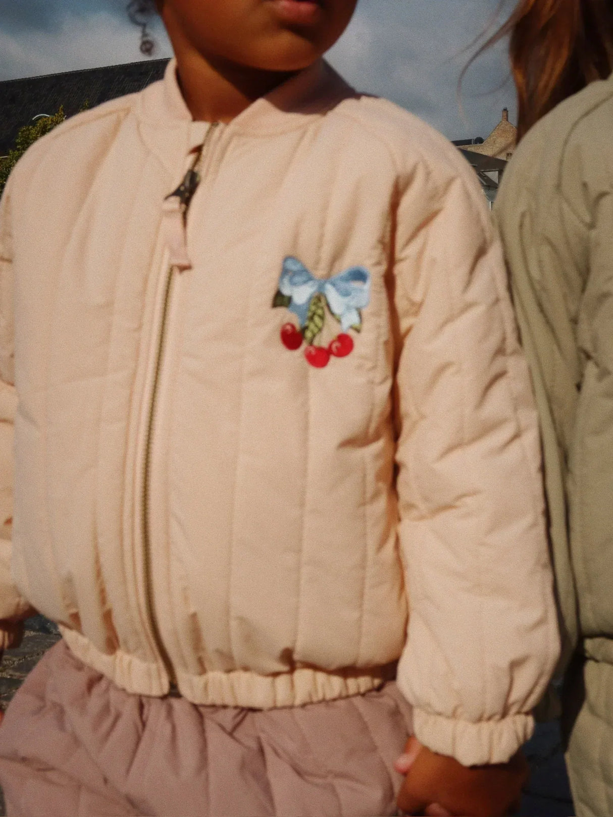 Konges Sløjd Juno Bomberjacke "Cameo Rose"