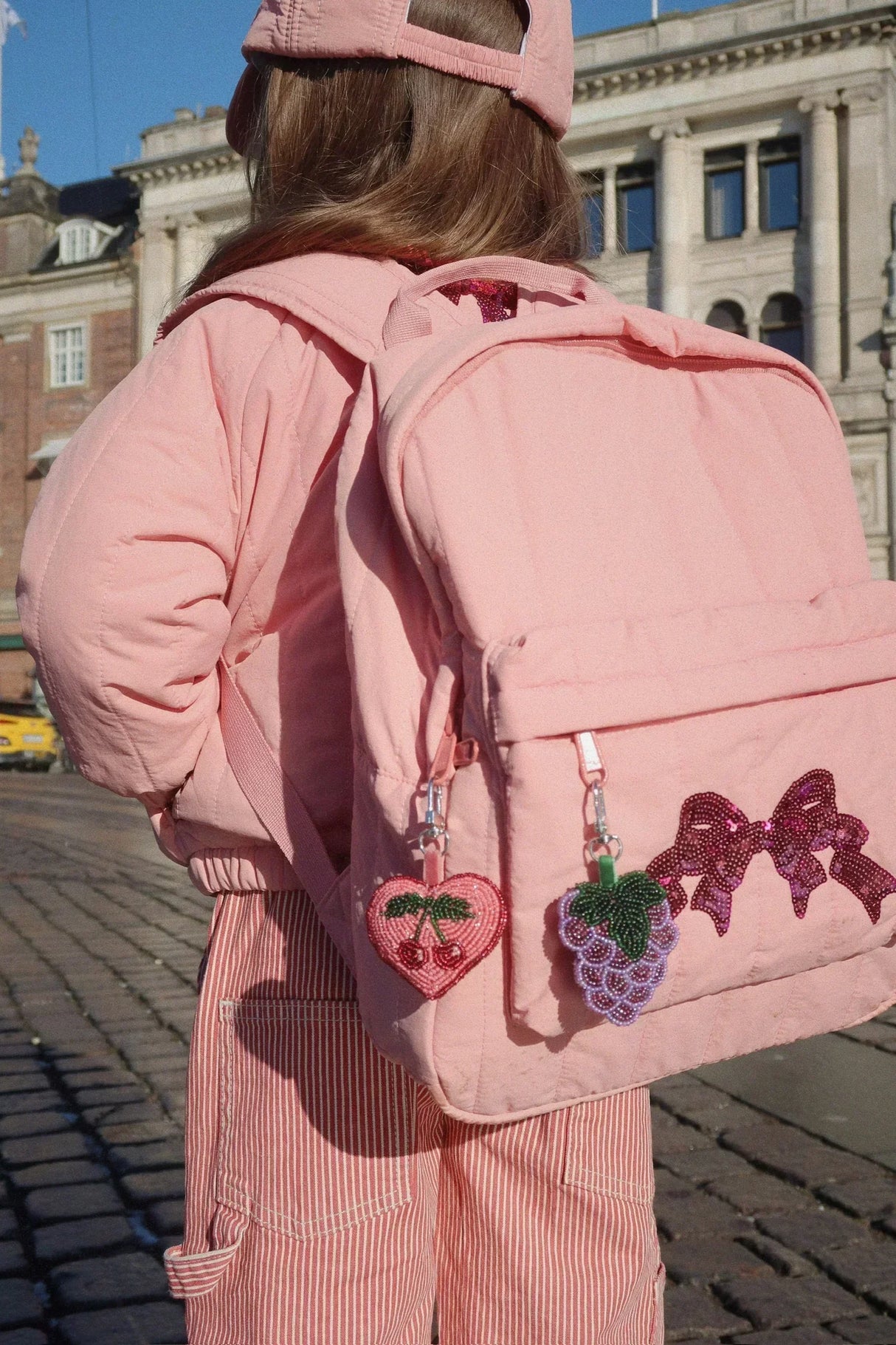 Konges Sløjd Kinderrucksack Juno Glitzer "Rosette"