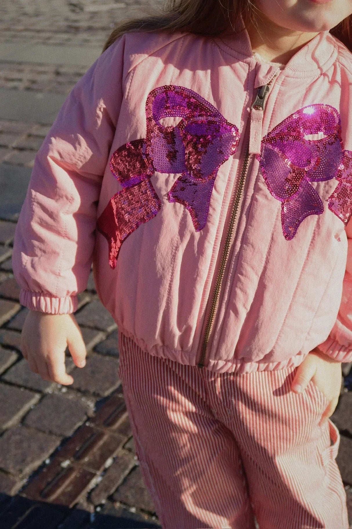 Konges Sløjd Juno Sequin Bomberjacke "Rosette"
