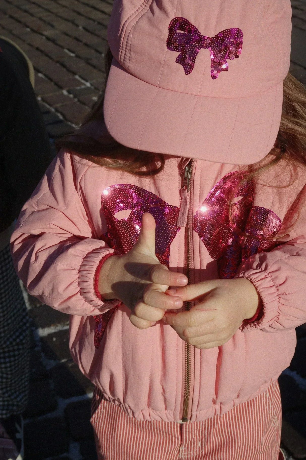 Konges Sløjd Juno Sequin Bomberjacke "Rosette"