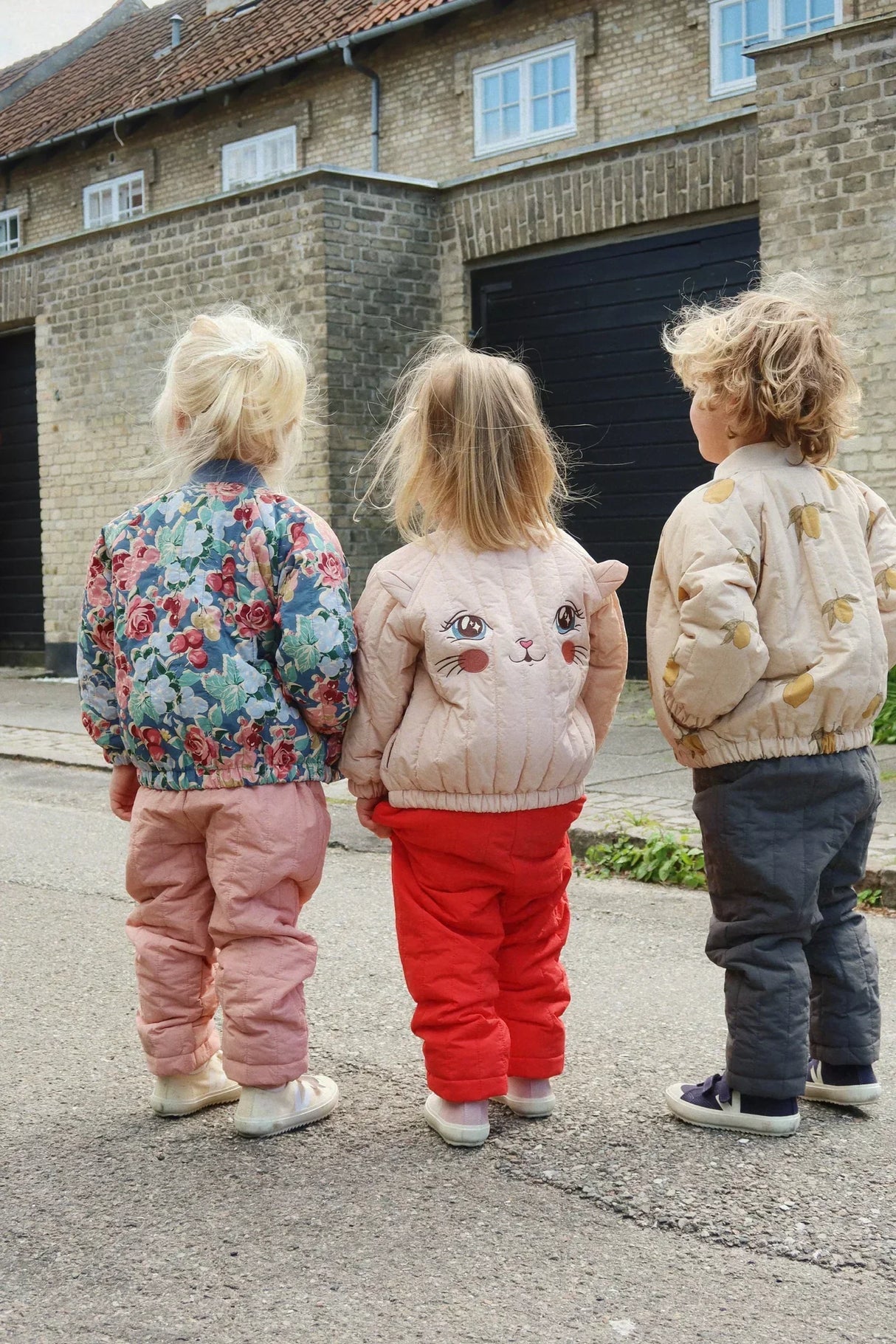 Konges Sløjd Juno Kitty Bomberjacke "Cameo Rose"