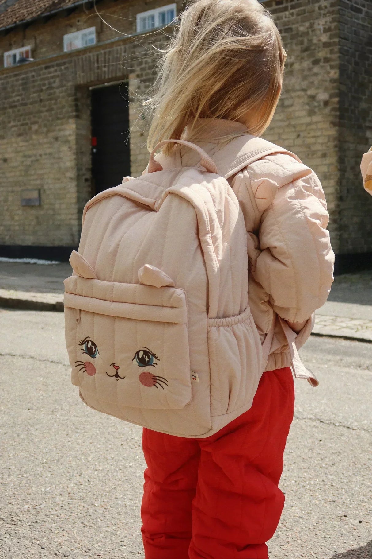 Konges Sløjd Kinderrucksack Juno Kitty "Cameo Rose"