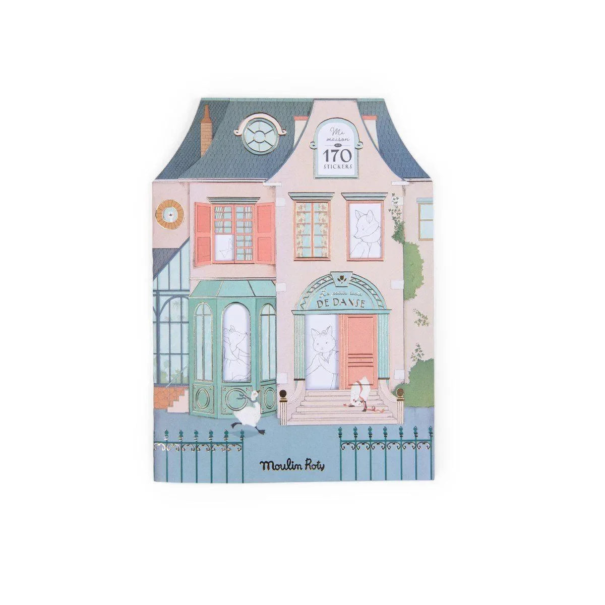 MOULIN ROTY Malbuch Tanzschule mit 170 Sticker