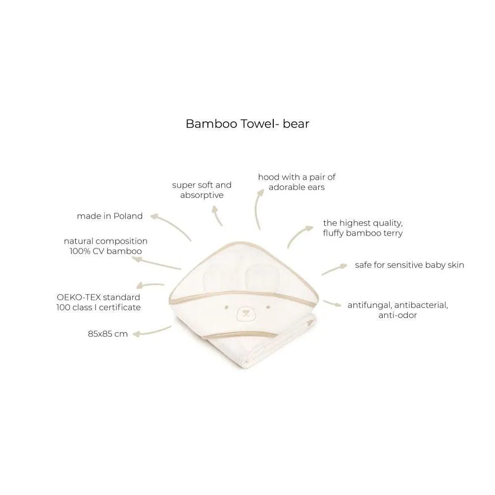 Ökologisches Babyhandtuch