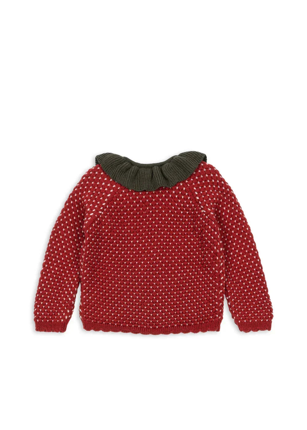 Konges Sløjd Erdbeer-Strickjacke