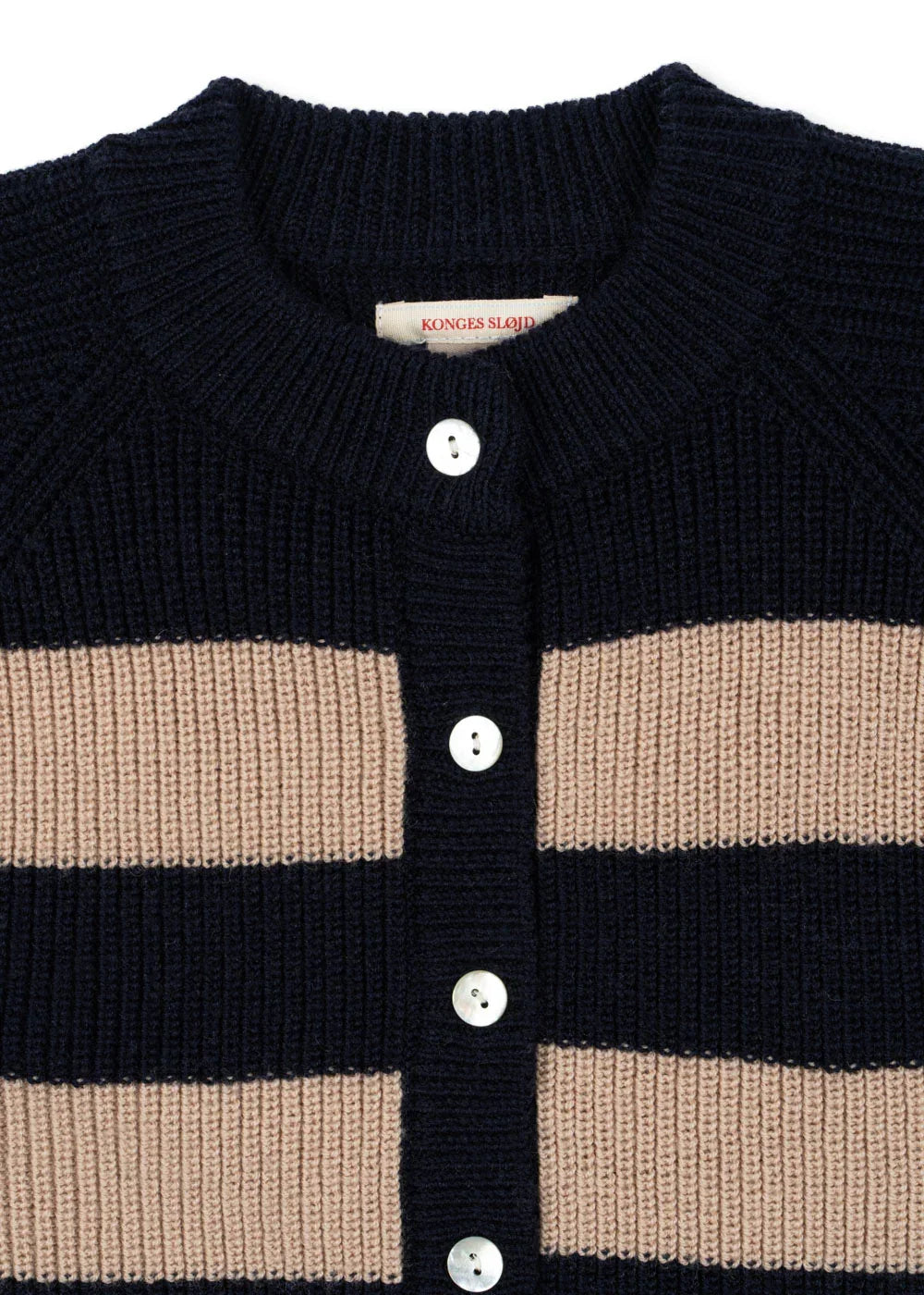 Konges Sløjd Vitum Merino-Strickjacke