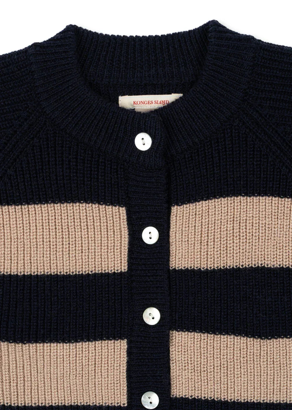 Konges Sløjd Vitum Merino-Strickjacke