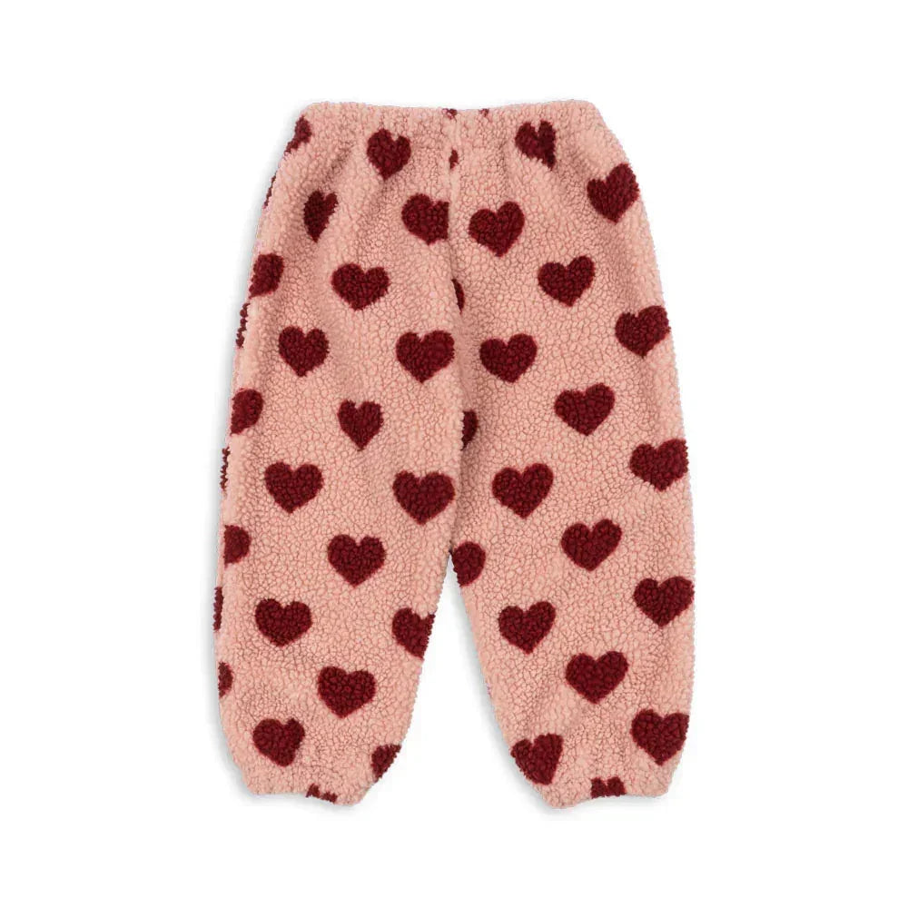 Konges Sløjd Jody Fleece-Hose "Coeur Mellow"