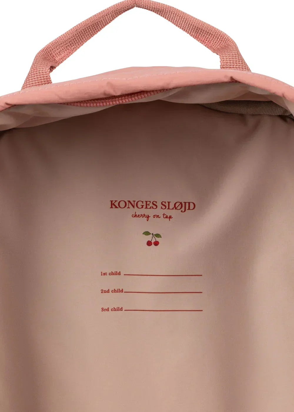 Konges Sløjd Kinderrucksack Juno Glitzer "Rosette"