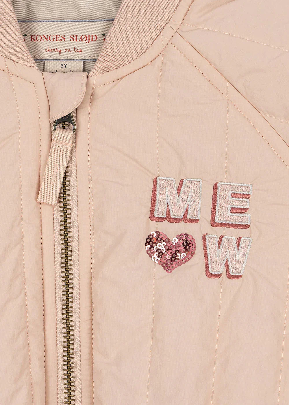 Konges Sløjd Juno Kitty Bomberjacke "Cameo Rose"