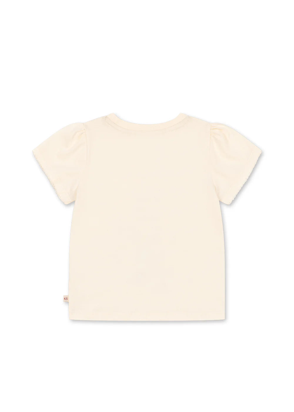 Konges Sløjd Kinder T-Shirt Famo aus Bio-Baumwolle "Ecru"