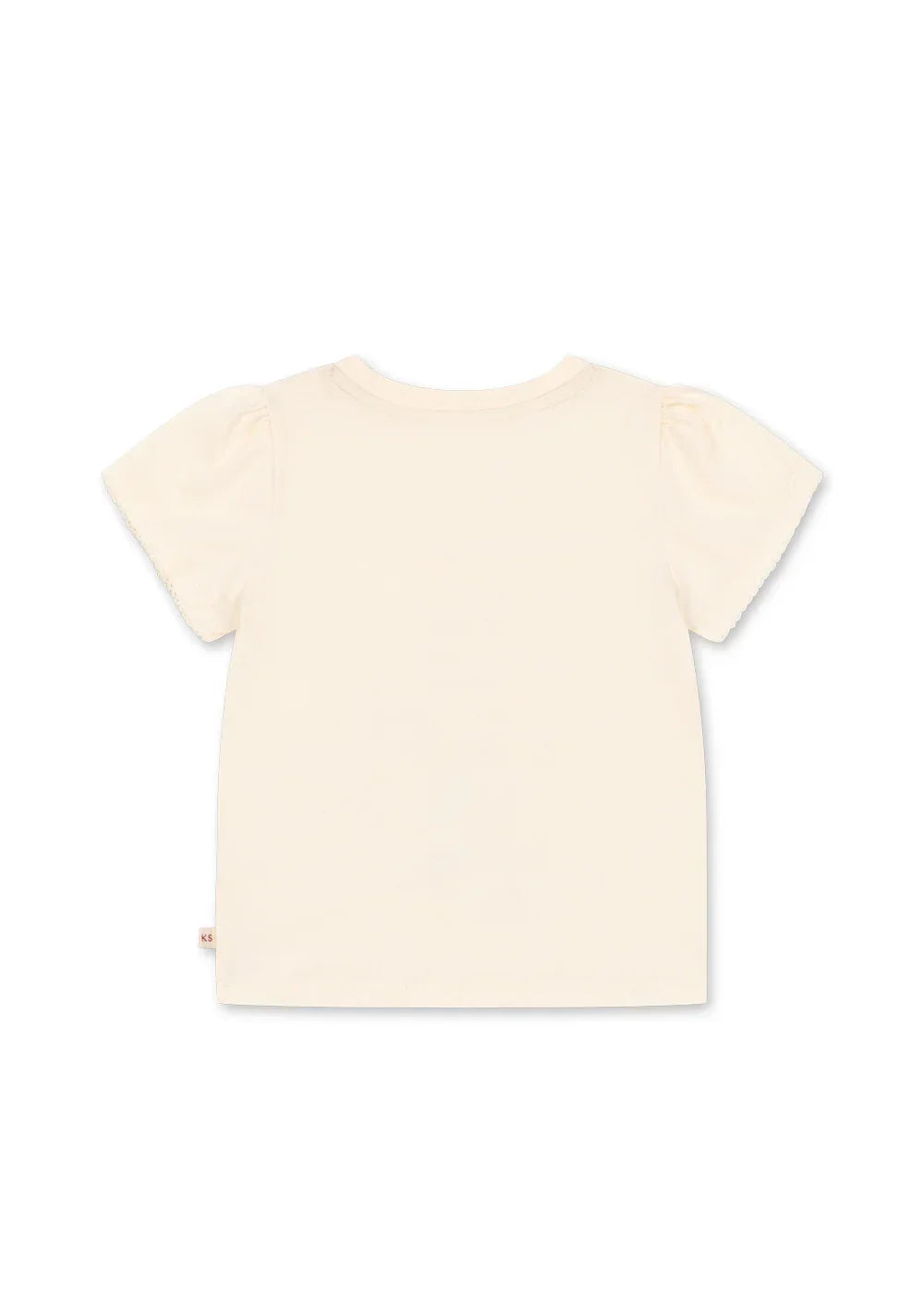 Konges Sløjd Kinder T-Shirt Famo aus Bio-Baumwolle "Ecru"