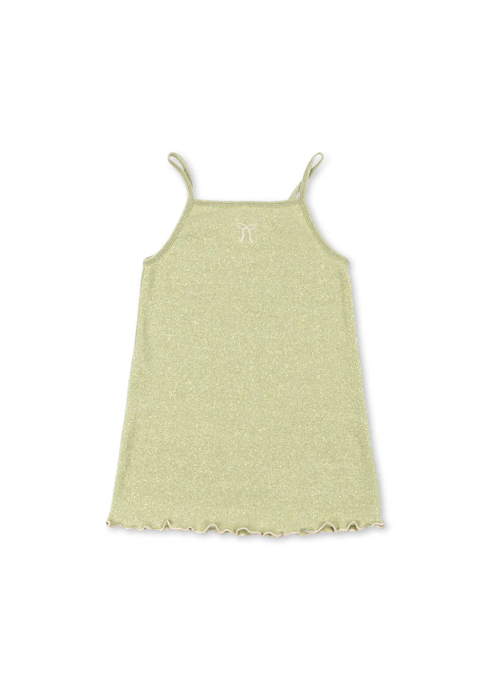 Konges Sløjd Trägerkleid für Mädchen Roli “Pale Olive Green"
