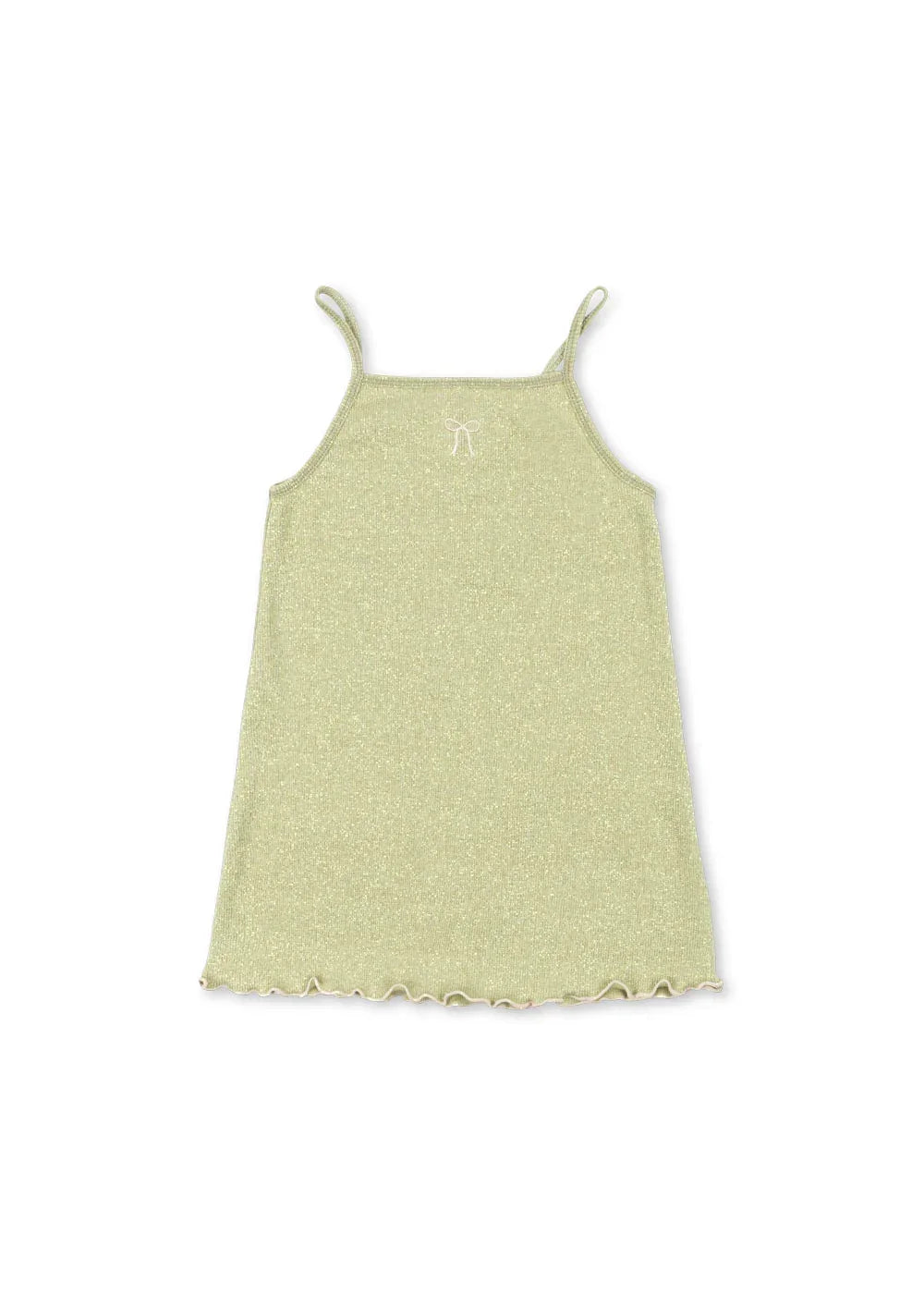 Konges Sløjd Trägerkleid für Mädchen Roli “Pale Olive Green"