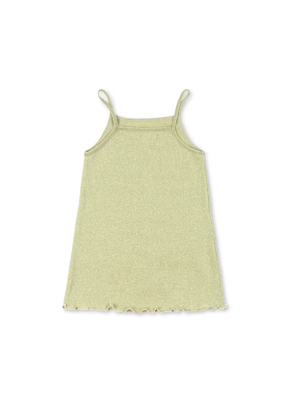Konges Sløjd Trägerkleid für Mädchen Roli “Pale Olive Green"