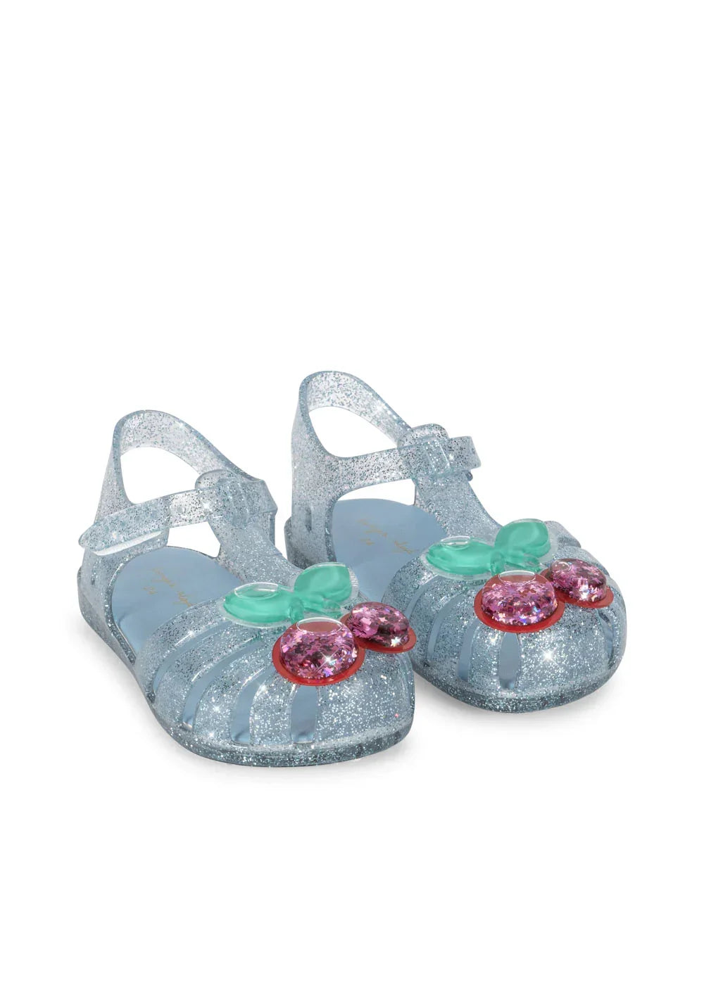 Konges Sløjd Kinder Sandalen Lilo "Glitter Blue"