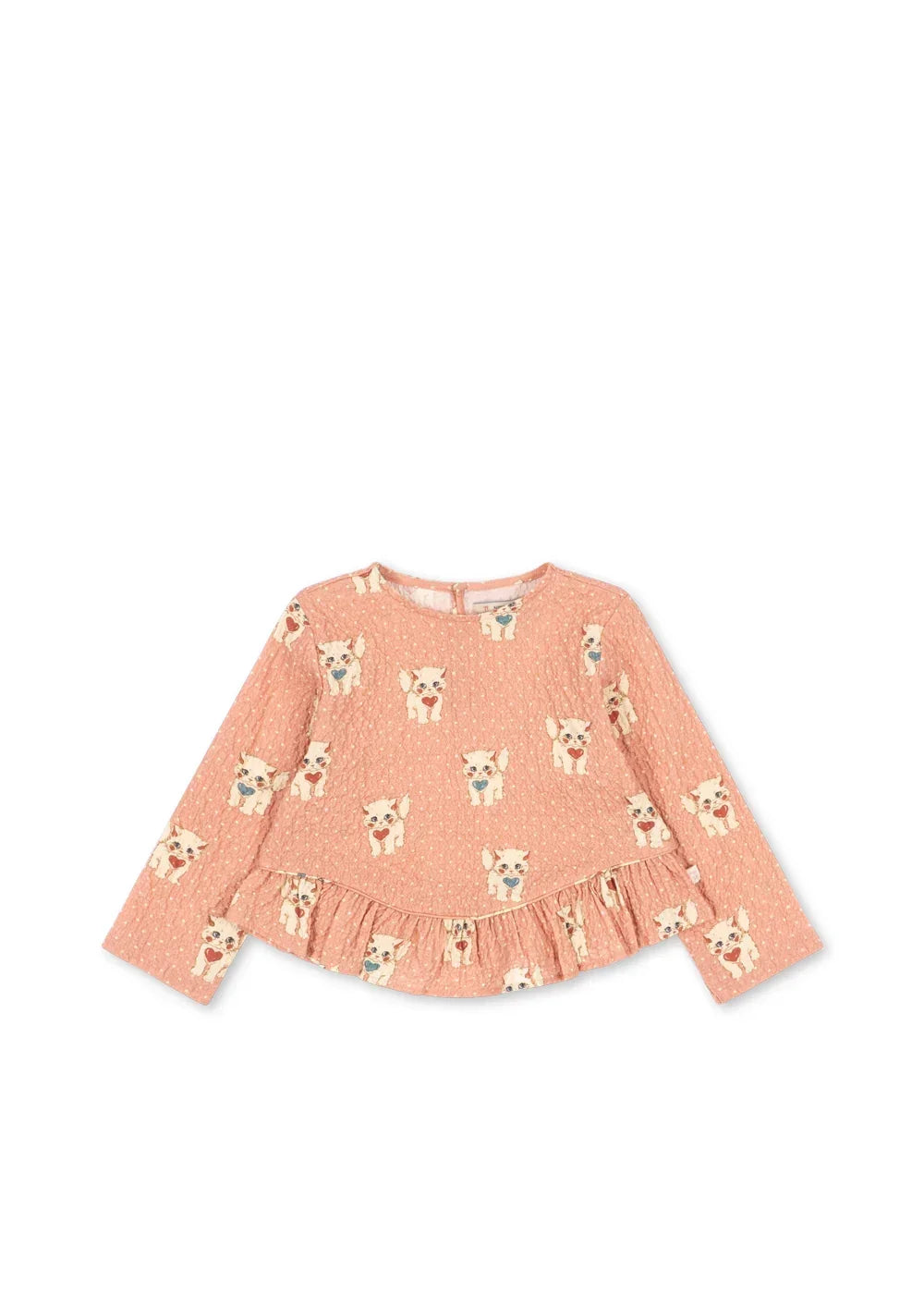 Konges Sløjd Elin Bluse Ciao Miao Rose – Produktansicht