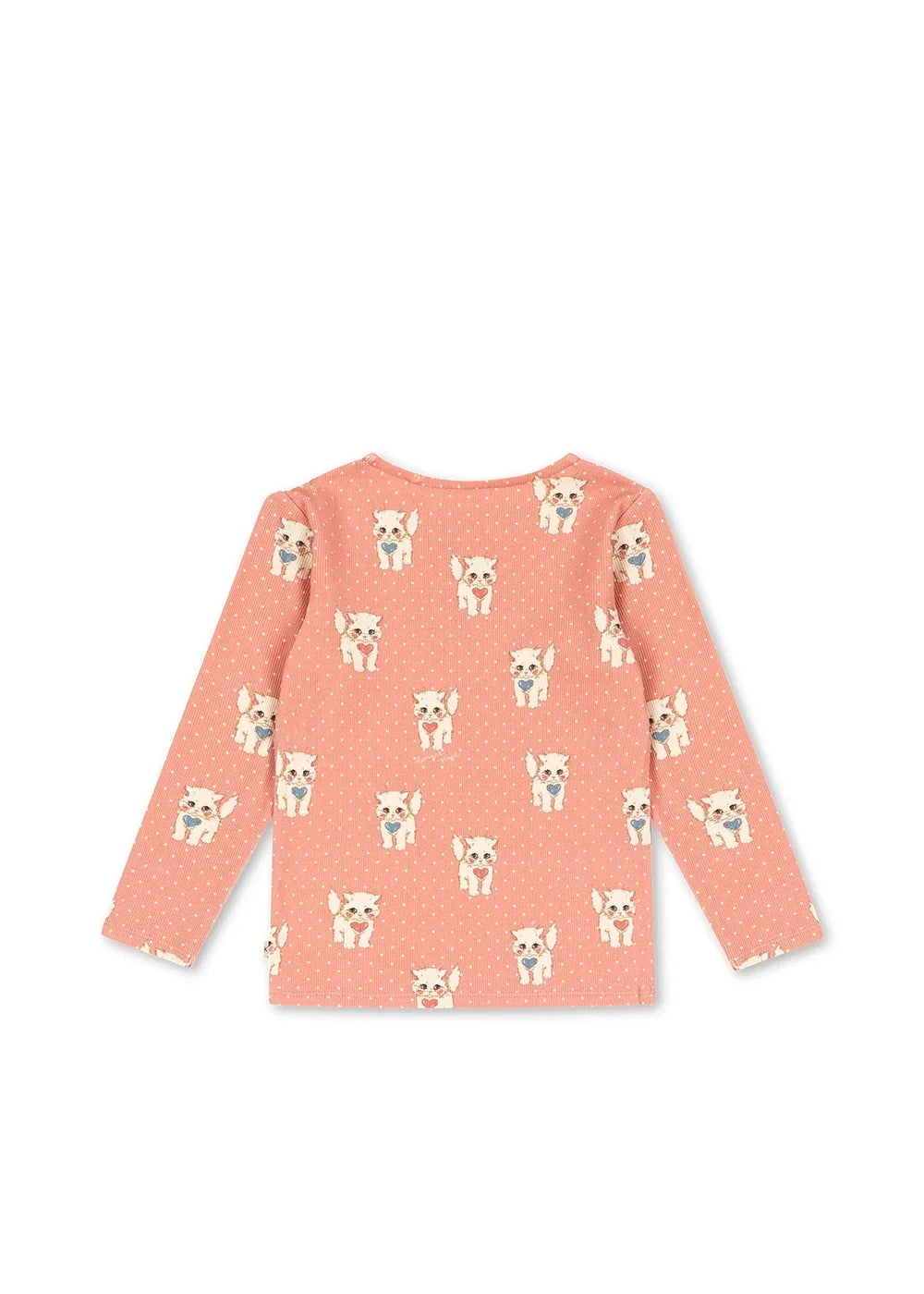 Konges Sløjd Ella Langarmshirt Ciao Miao Rose – zweite Produktansicht
