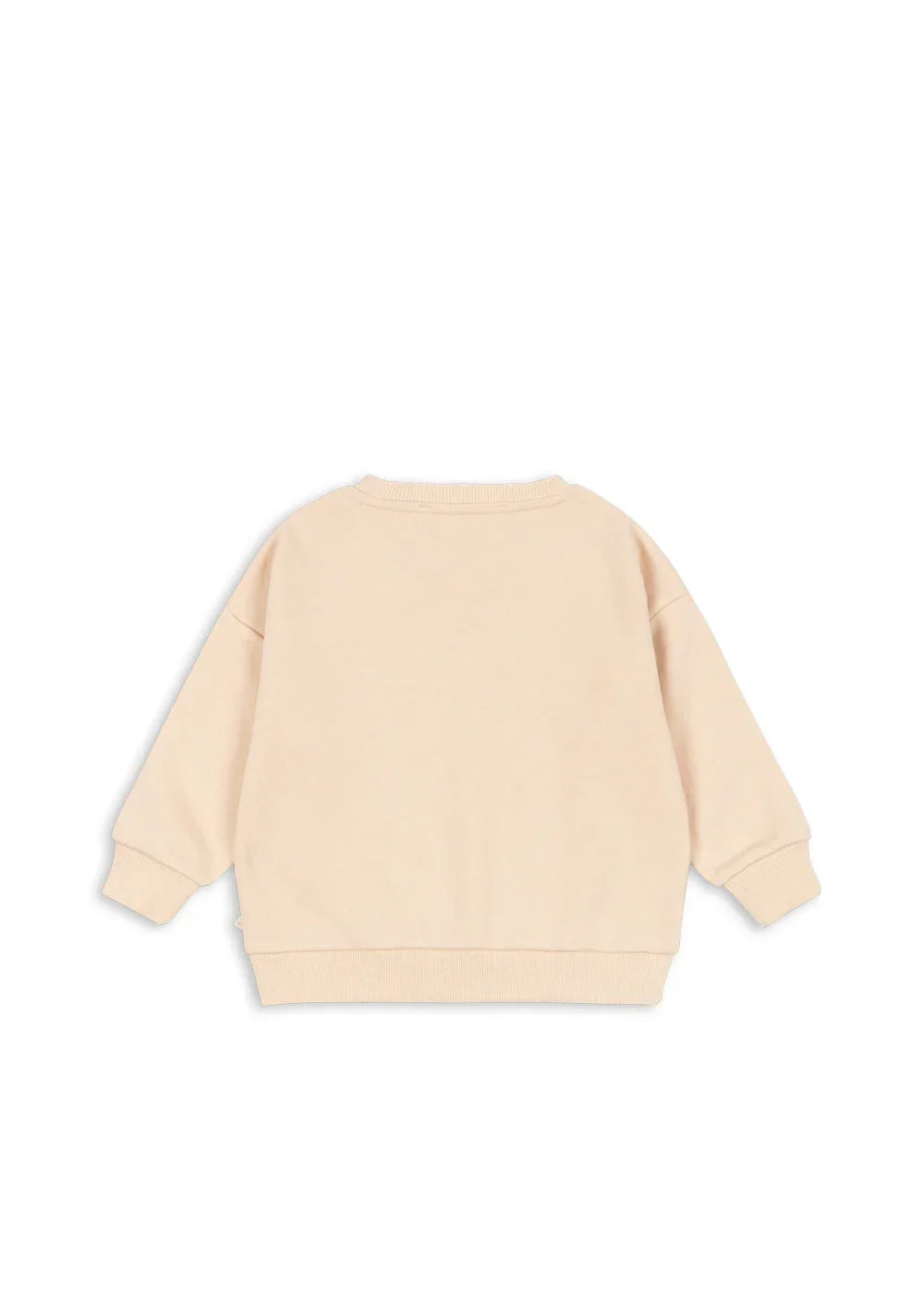 Konges Sløjd Lou Pailletten-Sweatshirt Buttercream – Detailansicht
