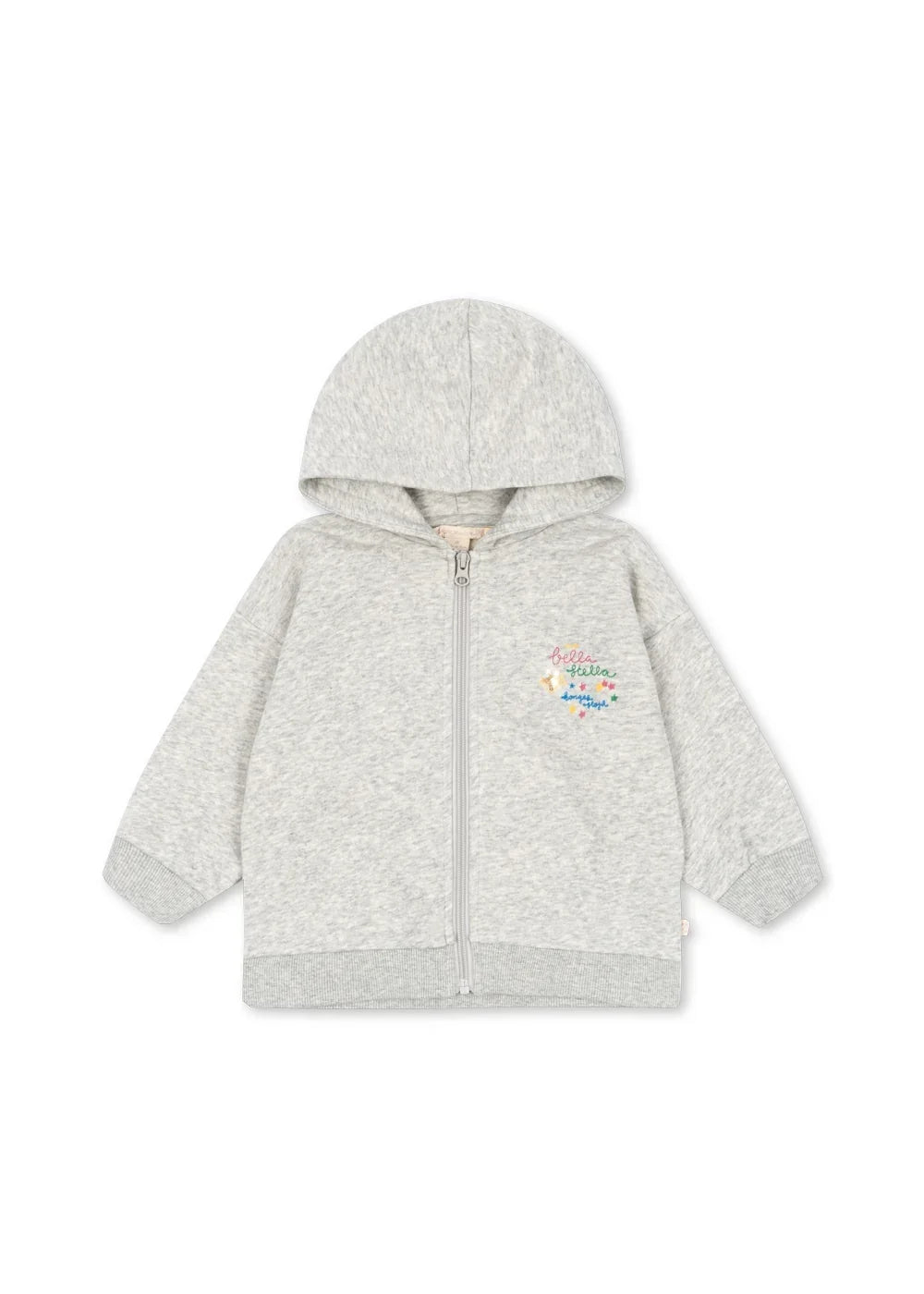 Konges Sløjd Lou Pailletten-Sweatjacke Grey Melange