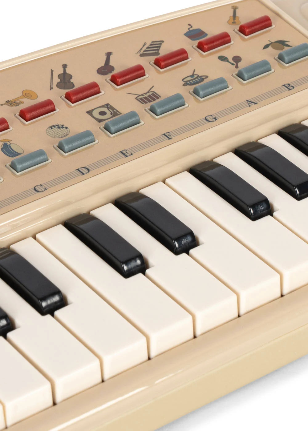 Kinderkeyboard Lemon mit Klang-, Rhythmus- und Aufnahmefunktionen