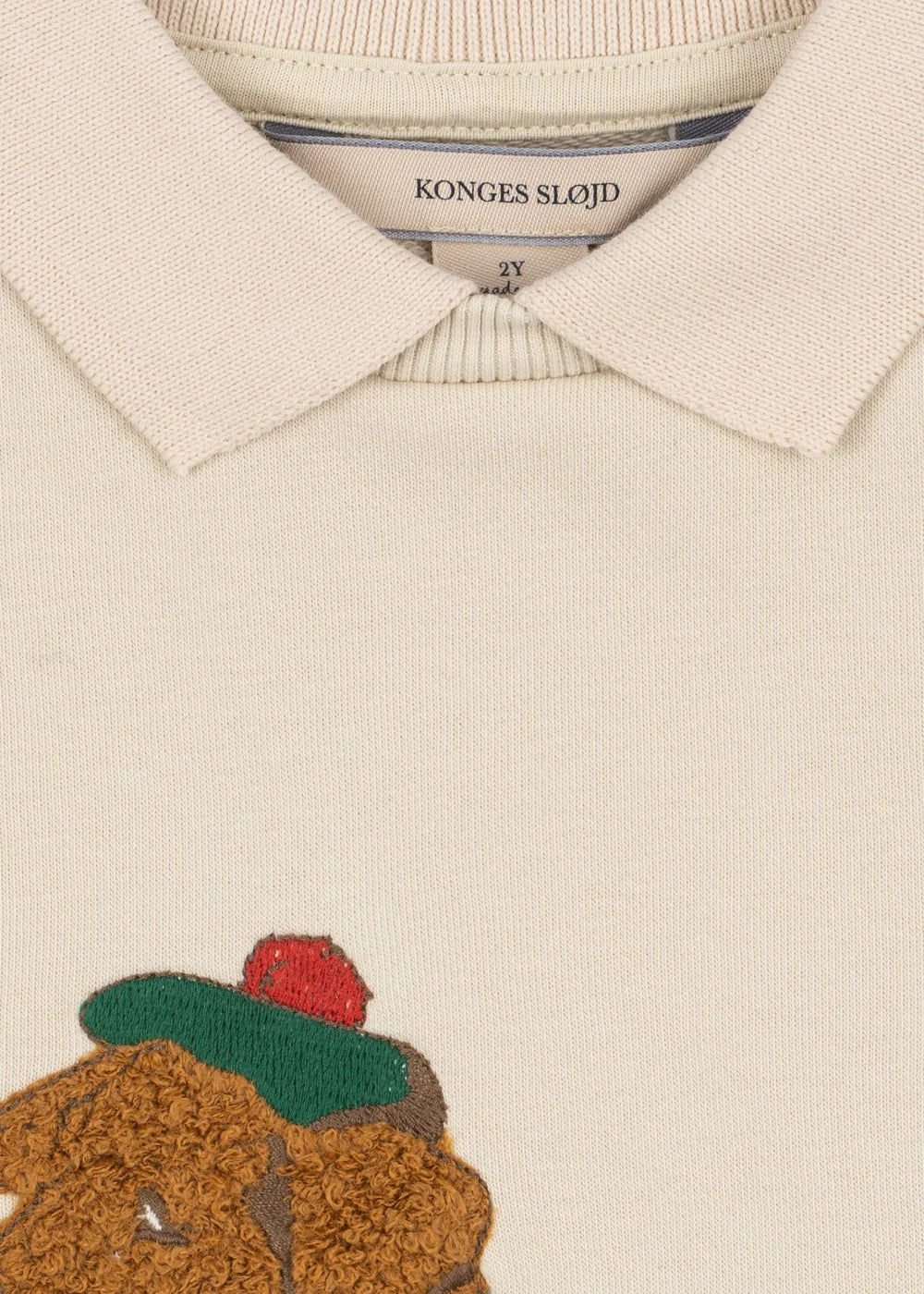 Konges Sløjd Spotty Sweatshirt Brown Rice – Kinder-Sweatshirt
