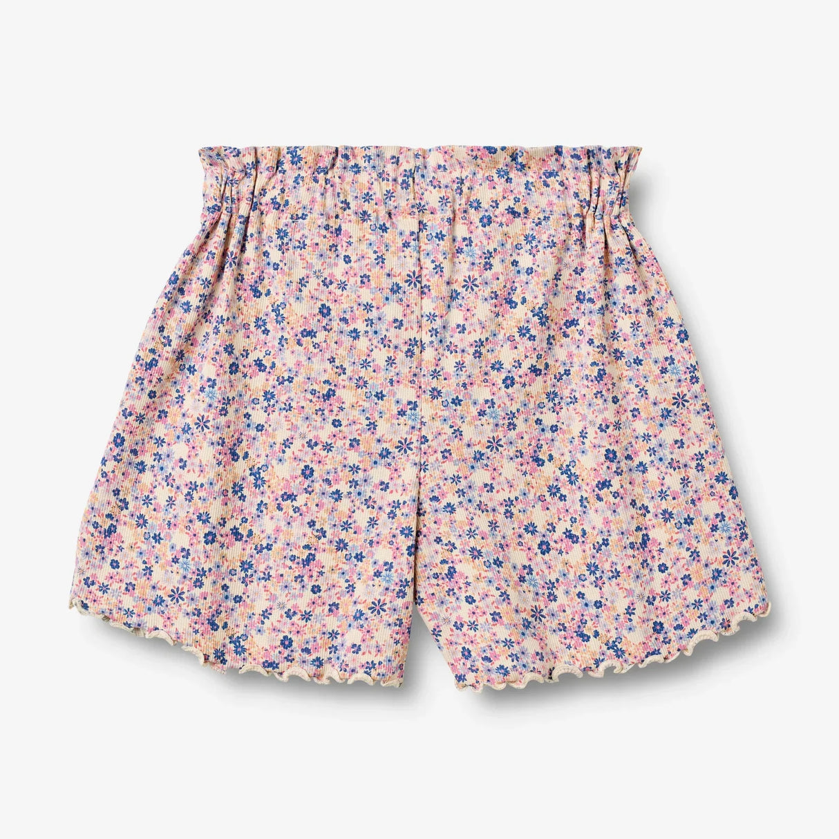 WHEAT Kinder-Shorts Ina "Pink Blue Flowers"