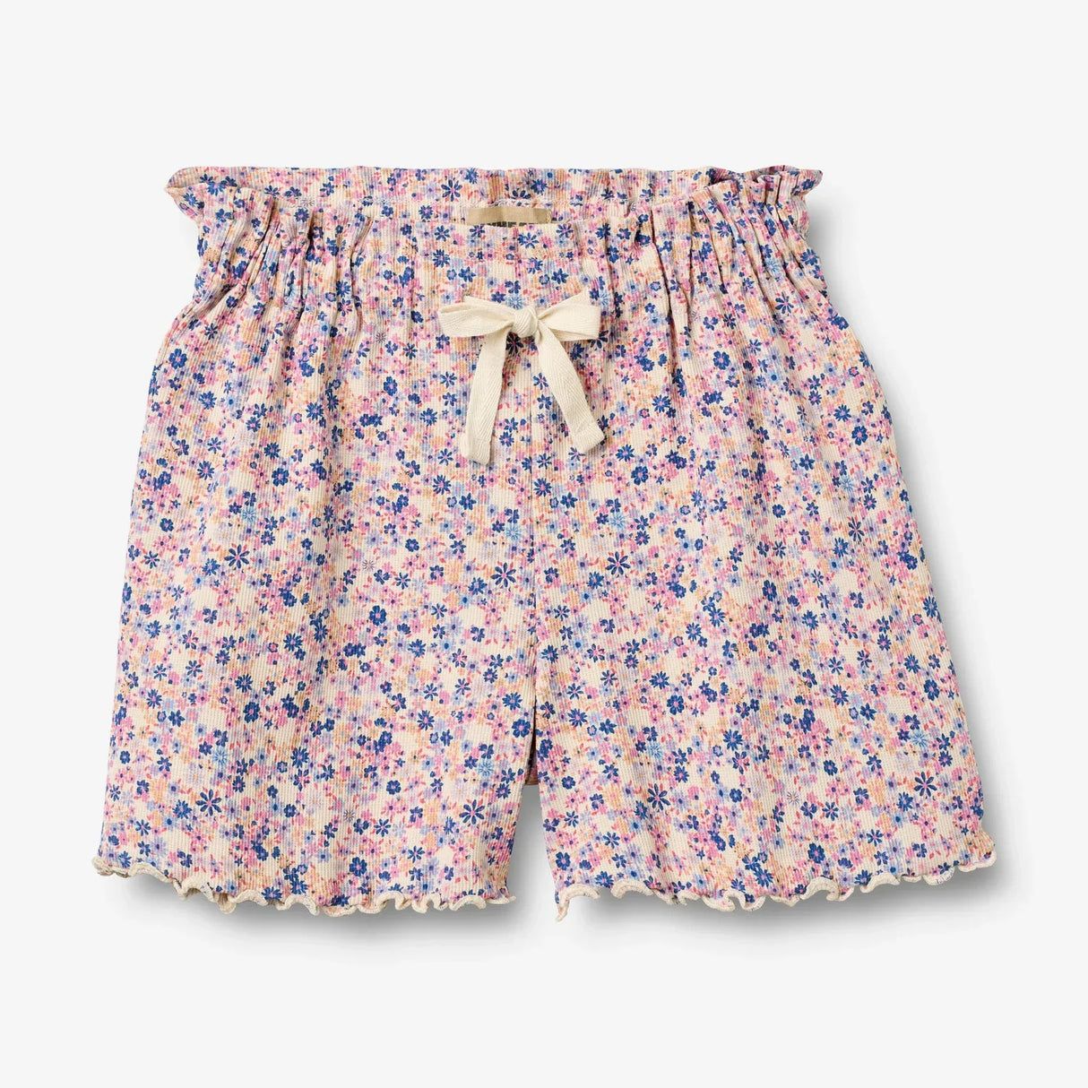 WHEAT Kinder-Shorts Ina "Pink Blue Flowers"