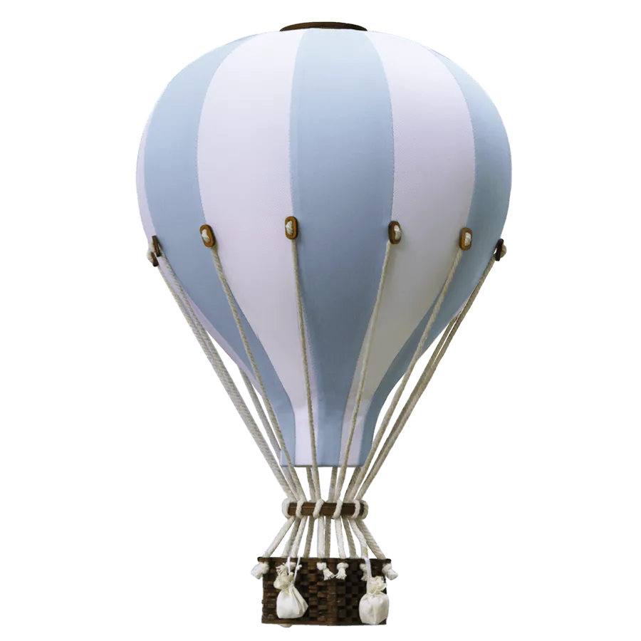 Kinderzimmer Deko Heißluftballon - L